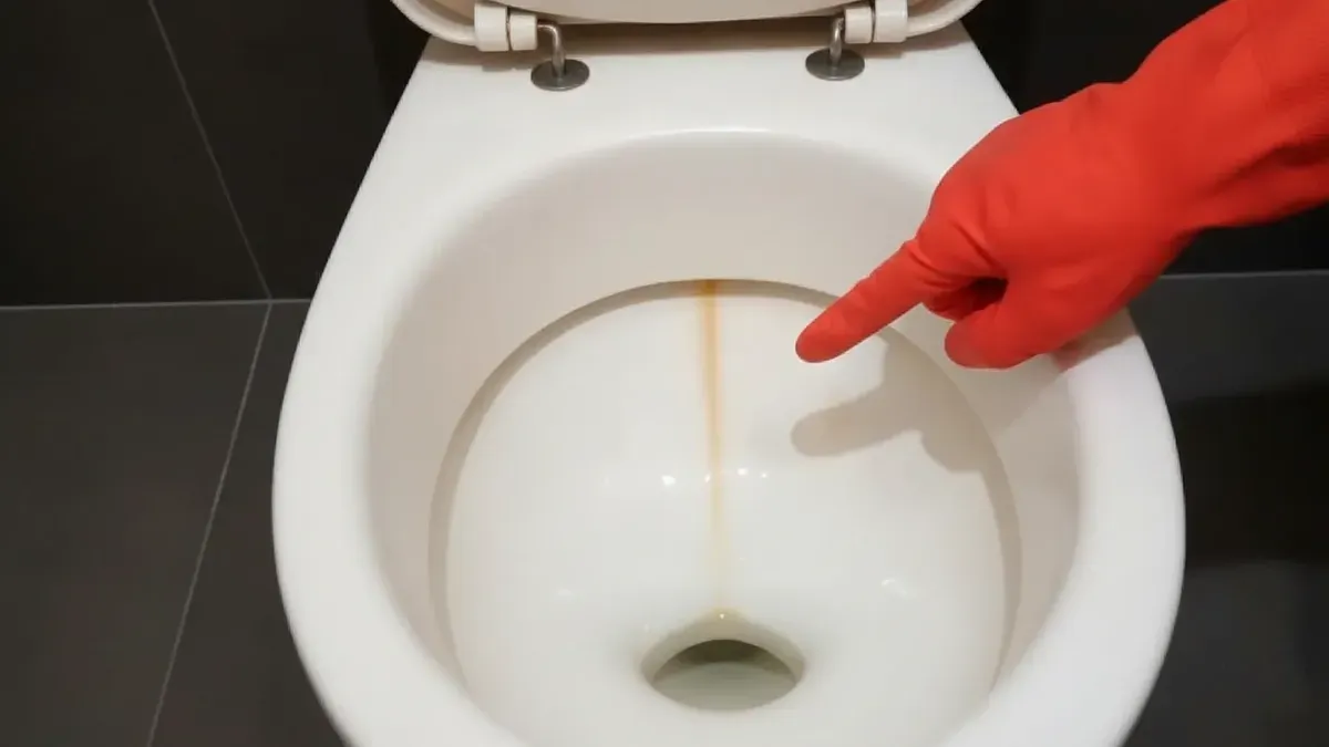 Så bekämpar du den envisa gula randen i toalettstolen