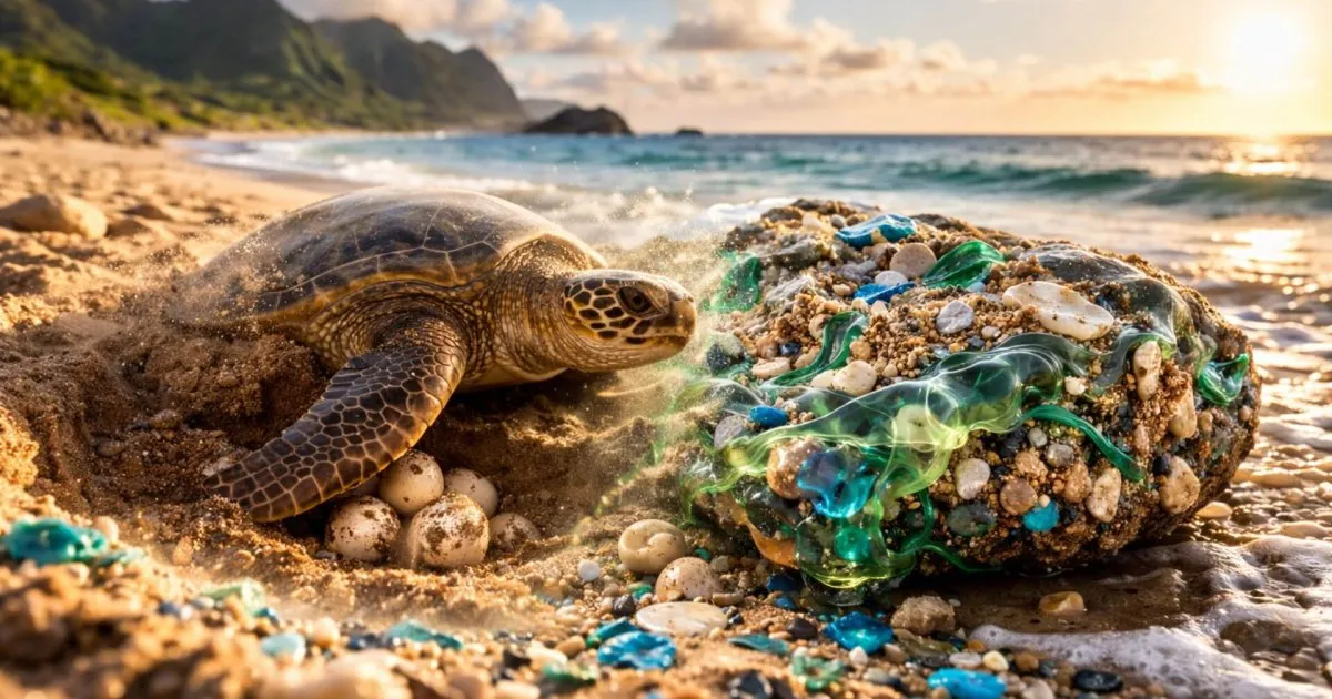 Plastens dolda arv: nya formationer på Trindades avlägsna stränder